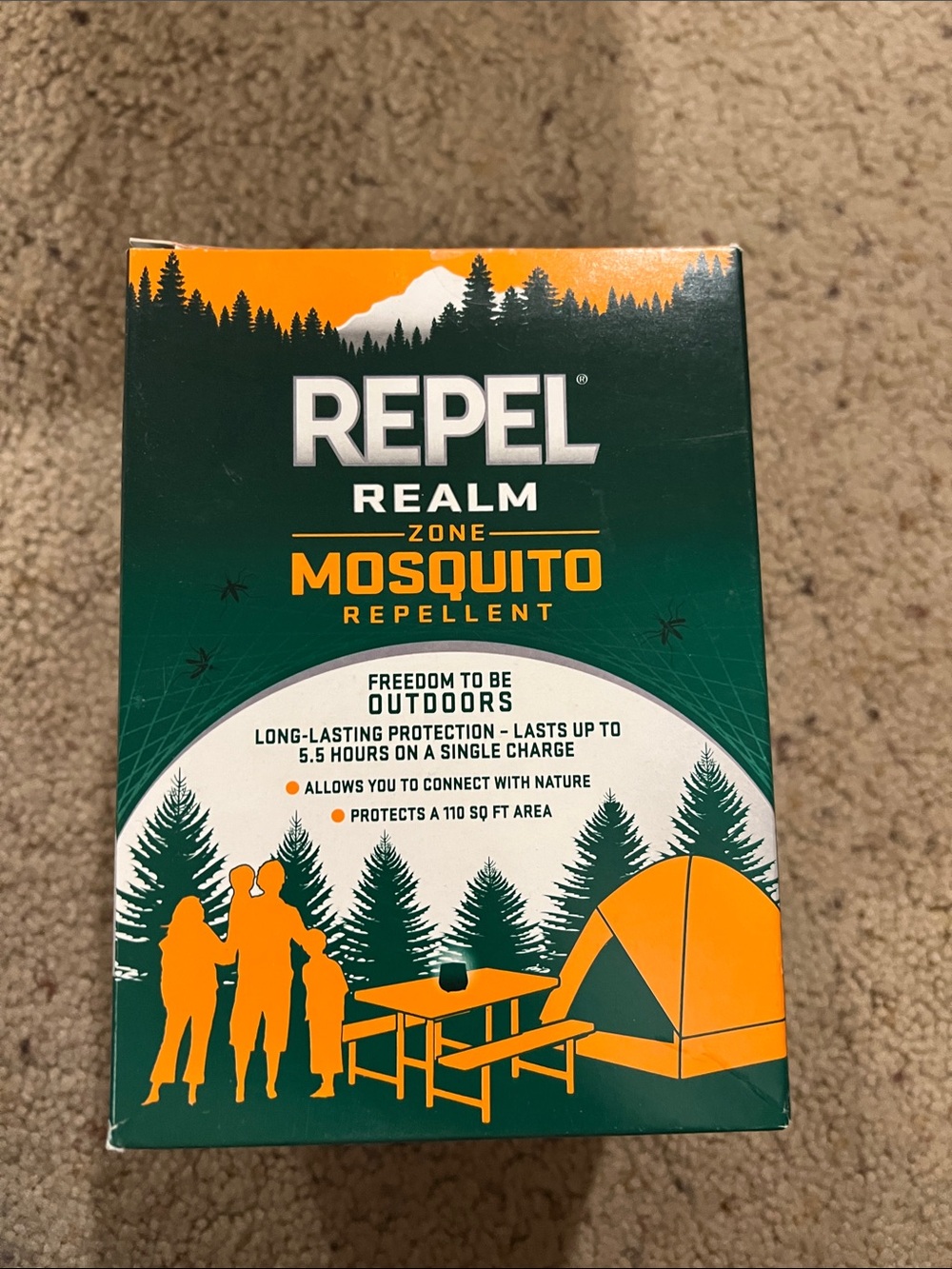 Repel Realm Zone Mosquito Repellent Machine (Same Ingredient as Thermacell)